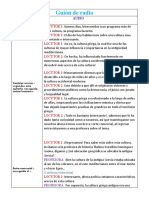 Idicaciones Tecnicas