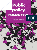 Peter Knoepfel Public Policy Resources Policy Press - 2018