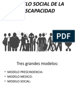 Modelo Social de La Discapacidad