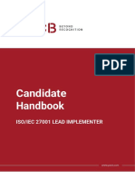 Handbook Implementador 27001