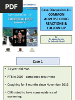 11TM CPG TB Case Discussion 4 - ADR & F-U