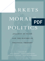 Jealousy of Trade Kapossy, Bela - Markets, Morals, Politics - Jealousy of Trade and The History of Political Thought-Harvard University Press (2018)