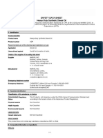 Safety Data Sheet Heavy-Duty Synthetic Diesel Oil: Revision Date: 1/28/2019