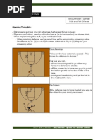 Billy Donovan - Spread Screen and Roll