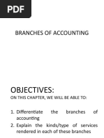 Branches of Accounting