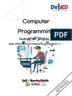 STE Computer Programming Q3 MODULE 2