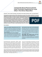 A Theoretical Physiologically-Based Pharmacokinetic Approach To Ascertain Covariates Explaining The Large Interpatient Variability in Tacrolimus Disposition