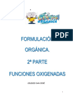 Apuntes Quimica Organica - Funciones Oxigenadas-2021-2022