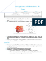 2 Síntese de Hemoglobina e Metabolismo Do Ferro