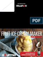 Gourmia Fruit Ice Cream Maker Recipes GSI180