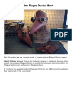 Plague Doctor Mask Tutorial