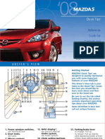 2008 Mazda5 Quick Tips