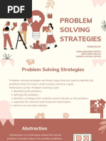 Problem Solving Strategies