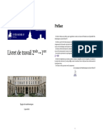 Livret de Travail Mathématiques Lycée Henri 4 de La 2nd A La1ere