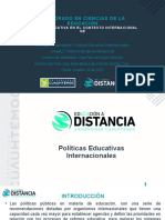 Presentación Políticas Educativas Internacionales