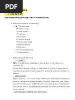 Evaluacion de AO1 de Farmacologia I Dennimar Garcia