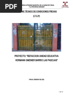 Itcp Refaccion Unidad Educativa Hermann Gmeiner