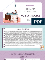 Terapia Cognitiva de La Fobia Social