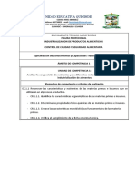 Control de Calidad y Seguridad Alimentaria