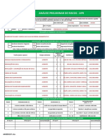 Apr Análise Preliminar de Riscos - Manutenção Telhado Cambé