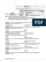 Final Exam Questions and Answers 1921