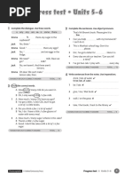 WQuest 1 Progress Tests 5-6