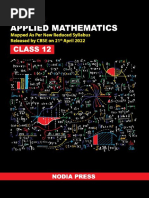 Applied Maths 12