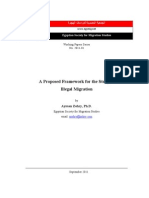 A Proposed Framework For The Study of Illegal Migration, Ayman Zohry