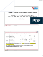 Motion in Two or Three Dimesions