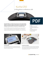 Konftel 250 - Datasheet - ENG-LOW