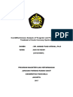 Cost Efektiv Analisi Pengobatan Jantung Koroner