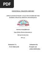 Pranjali Soni Industrial Training Report