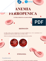 Anemia Ferropenica: Fatima Briseyda Ramos Perez