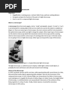 Microscopy Manual