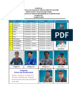 JADWAL Seragam