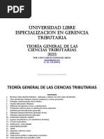 Teoria Generalde Las Ciencias Tributarias 2023