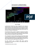 Distancias en Astronomía