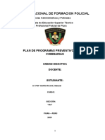 Plan de Programas Preventivos