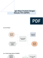 Metode Harga Pokok Proses Metode FIFO