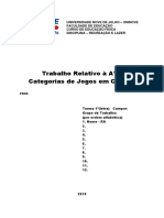 Roteiro para Trabalho AV1