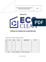 PTS-06 Limpieza de Camaras de Inspeccion