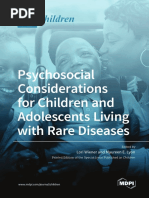 Psychosocial Considerations For Children and Adolescents Living With Rare Diseases