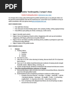 Patellar Tendinopathy