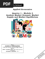 MATH11 ABM Applied Economics Q1 Module3 Analyze Market Demand Market Supply and Market Equilibrium