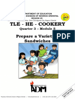 HE COOKERY 9 QUARTER 3 Module 5