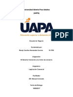 Tarea I de Legislacion Comercial