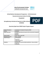 SC4SDG-BD Progress Report (Apr-Jun 2020) PEA