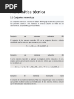 Matemática Técnica