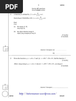 Add Math SPM Trial 2008 MRSM p1 Ans