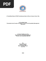 A Feasibility Study of PADI Pasalubong Center at Roxas Avenue